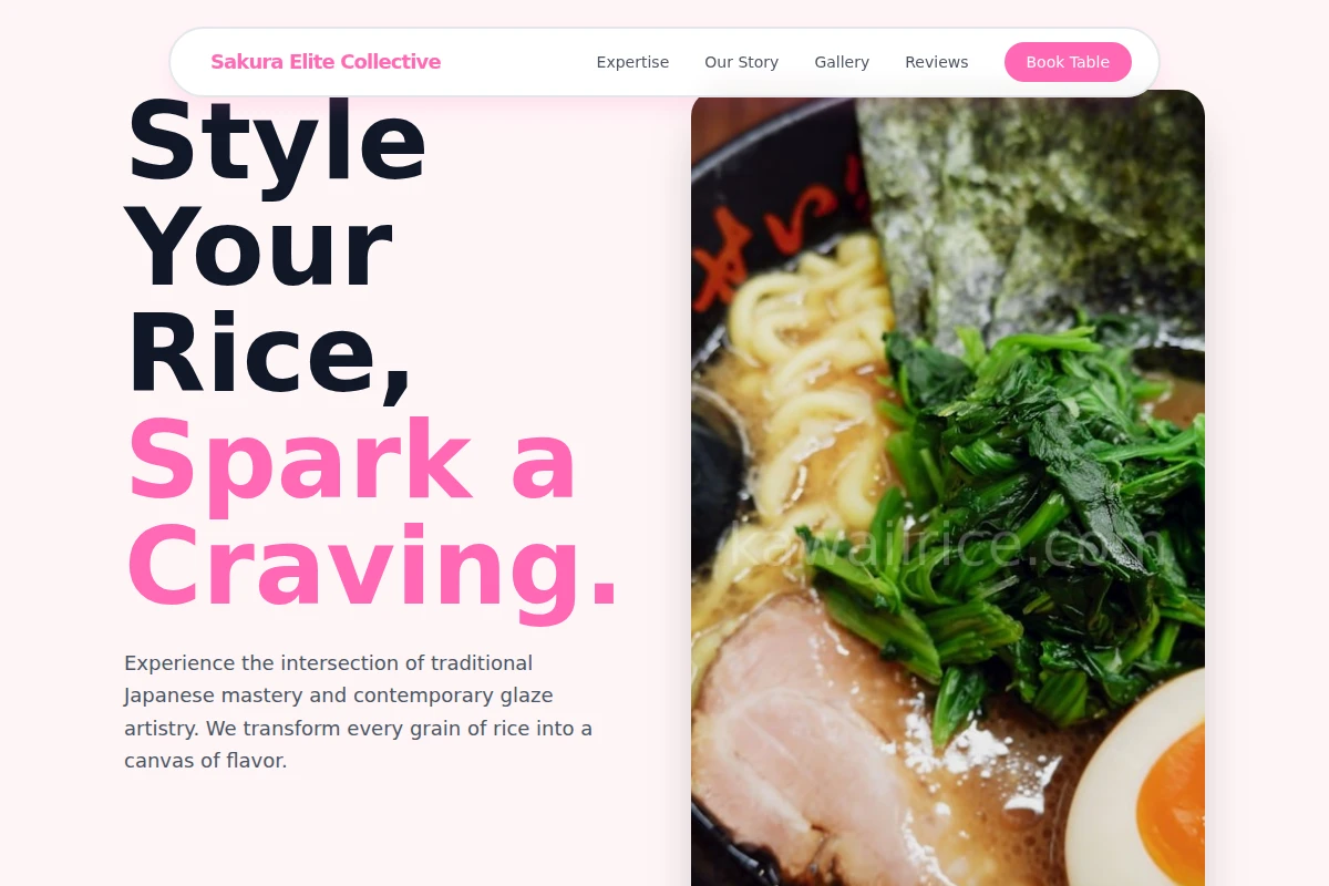 Glazed Japanese Food